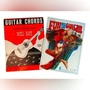 Set of 2 Mel Bay Guitar Books Instrumental